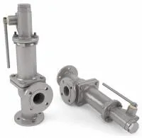 Клапан предохранительный фланцевый АСТА нержавеющий П04 рычаг